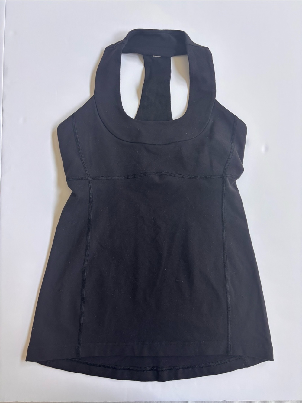 Lululemon Strap It Like It’s Hot Tank Black Built In Bra Size 6